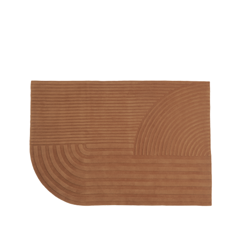 Relevo-rug-170×240-burnt-orange-top-view-Muuto-5000×5000-hi-res_8